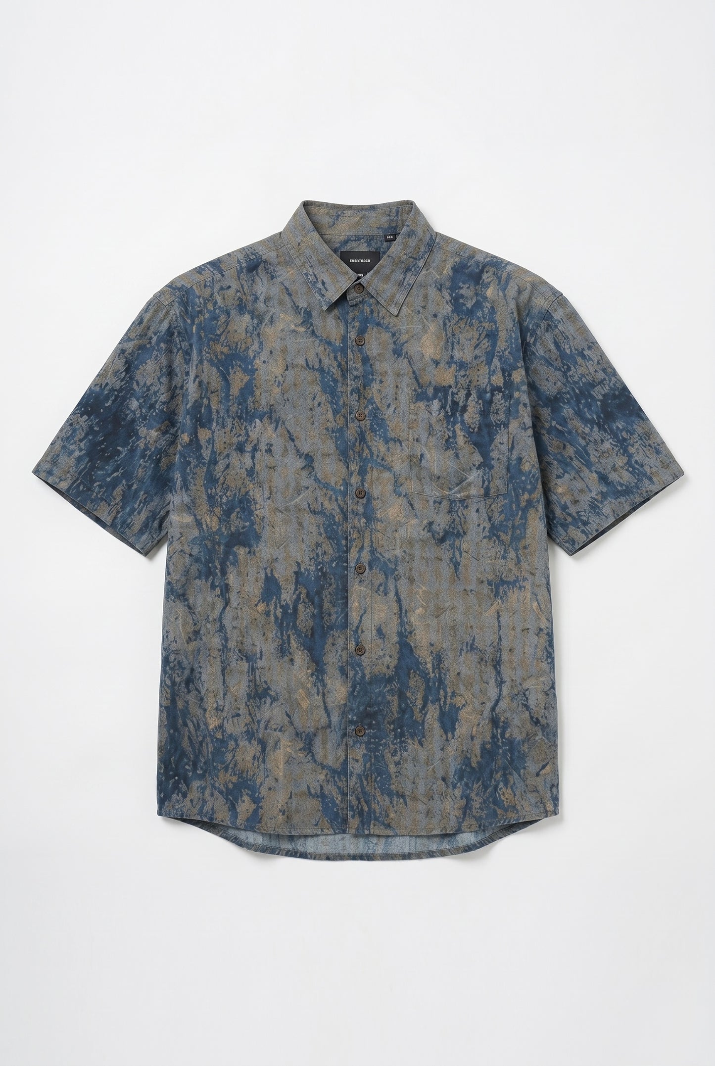 The Acid-Wash Distressed Utility Shirt