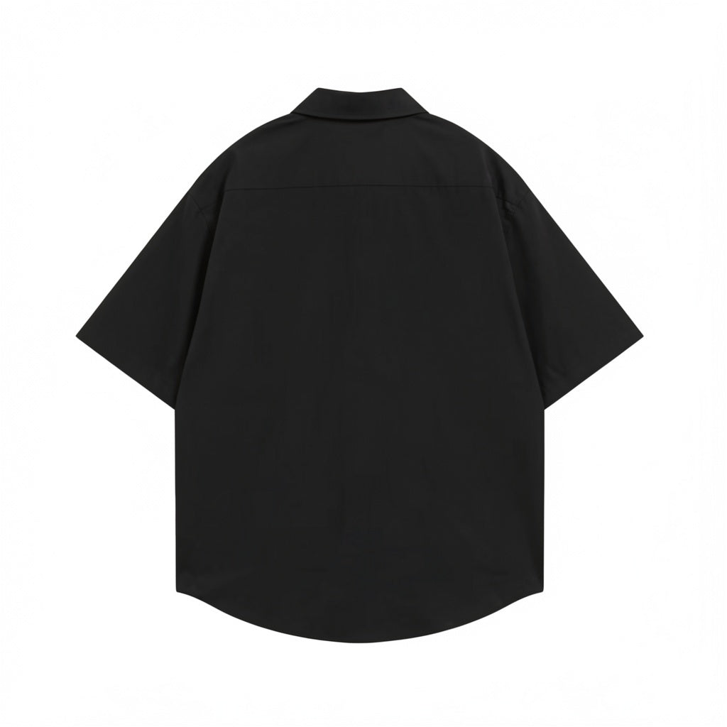 The "Dystopian Pact" Oversized Button-Down