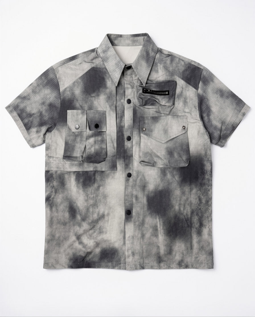 The "Acid Tech" Utility Button-Down