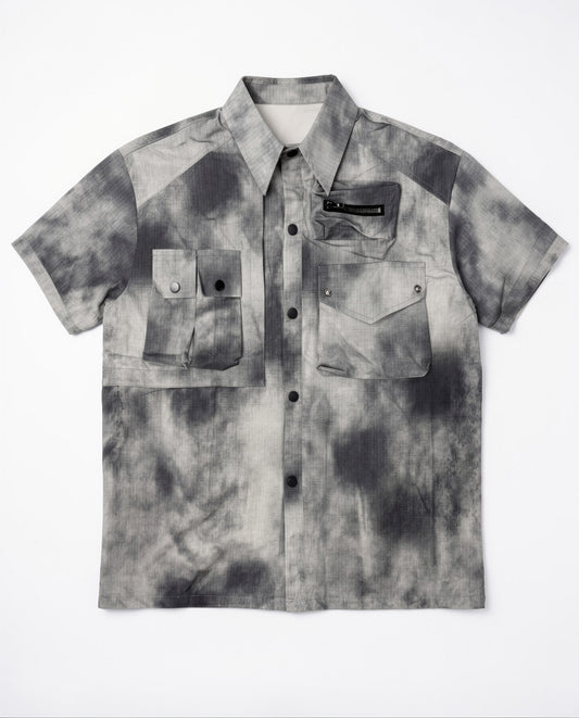 The "Acid Tech" Utility Button-Down