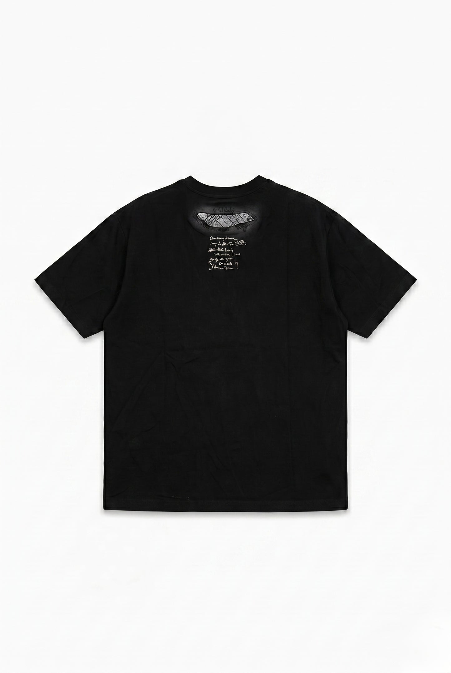 The Deconstructed Newspaper Patchwork Heavyweight Tee